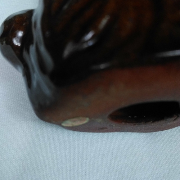 VINTAGE DOGGIE GLASS ART DECOR COLLECTIBLE - Picture 13 of 13